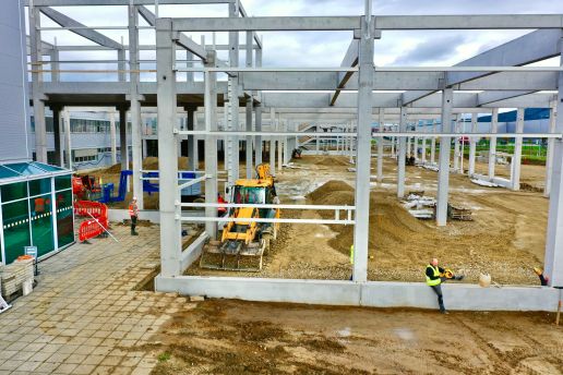 Výstavba priemyselnej haly DELTA