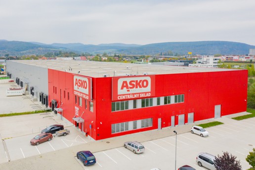Výstavba Logistickej haly ASKO v Trenčíne